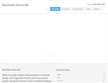 Tablet Screenshot of marinteksdenizcilik.com
